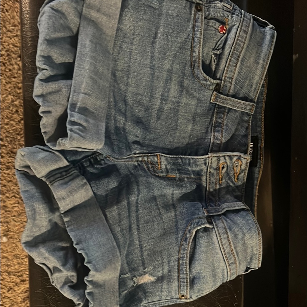 Levi's Women's Blue Denim Shorts